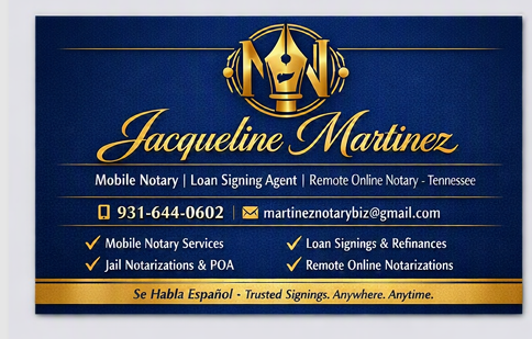 Martinez Mobile Notary