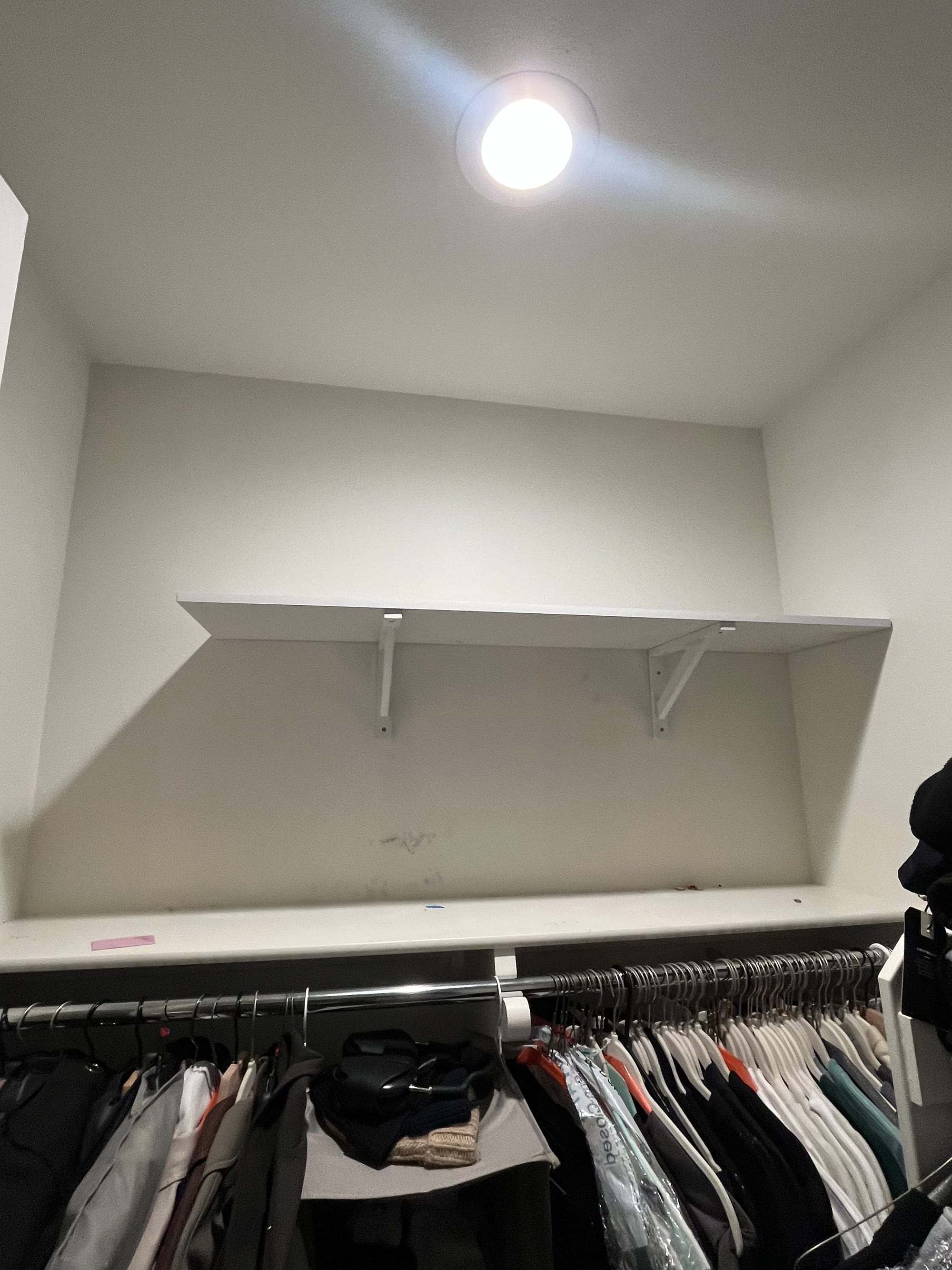 Floating Shelf Installation job completed in Los Angeles